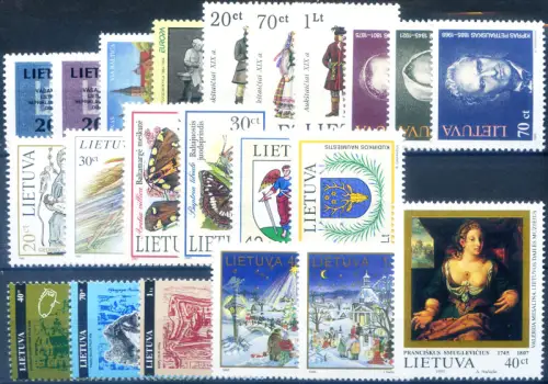 Litauen. Kompletter Jahrgang 1995.