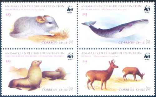 Chile. Geschützte Fauna 1984. WWF.