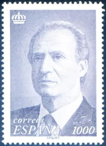 Spanien. Definitiv. König Juan Carlos I 1995.