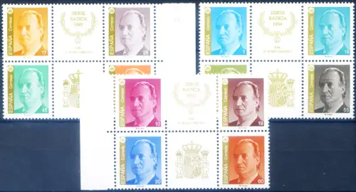 Spanien. Definitiv. König Juan Carlos I 1993-1995.