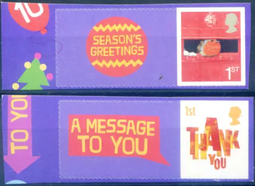 Großbritannien. Zur Grüße 2010. aus Smilers Blatt.