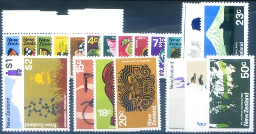 Neuseeland. Definitiv. Malerei 1970-1971.