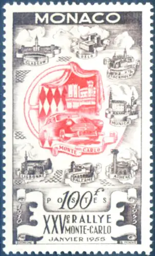 Monaco. Sport. Automobilismo 1955.