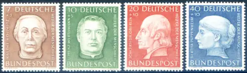 Westdeutschland. Berühmtheit 1954.