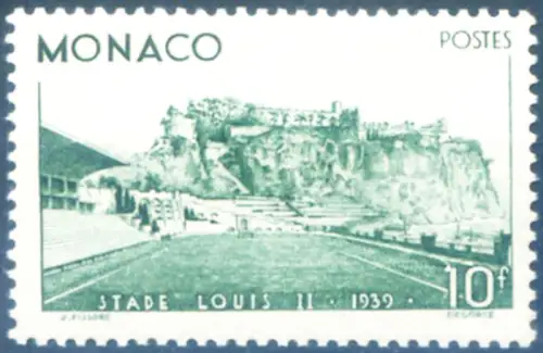 Monaco. Stadio Luigi II 1939.