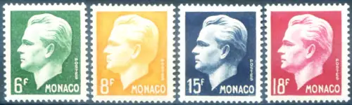 Monaco. Definitiv. Ranieri III 1951.