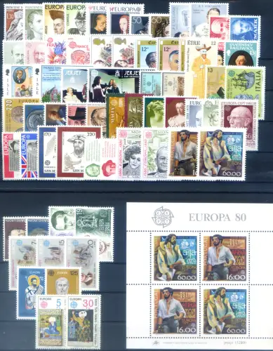 CEPT. kompletter Jahrgang 1980.