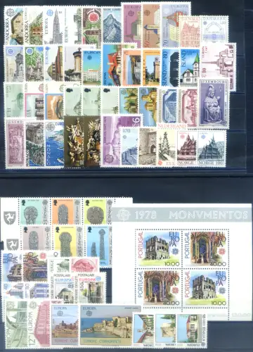 CEPT. kompletter Jahrgang 1978.