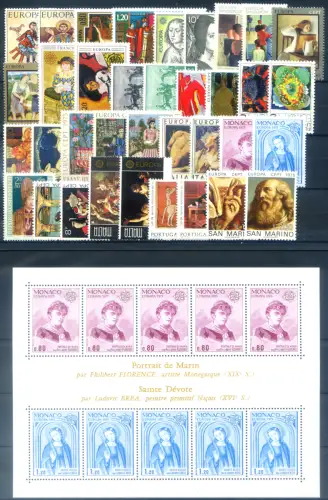 CEPT. kompletter Jahrgang 1975.