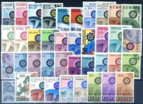 CEPT. kompletter Jahrgang 1967.