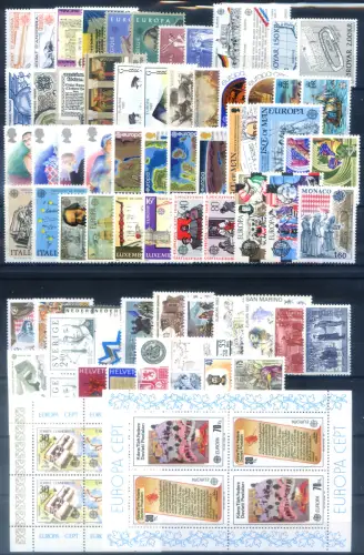 CEPT. kompletter Jahrgang 1982.