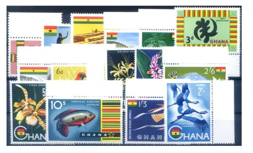 Ghana. Definitiv. Gemälde 1959.