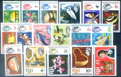 Fidschi. Definitiv. Malerei 1968.