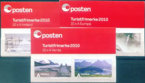 Norwegen. Tourismus 2010. 3 Hefte.