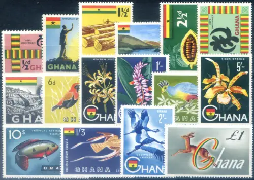 Ghana. Definitiv. Gemälde 1959-1961.