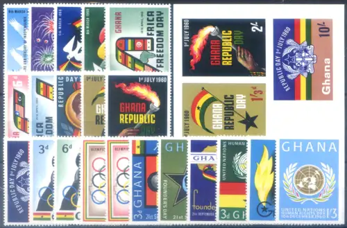 Ghana. kompletter Jahrgang 1960.