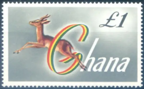 Ghana. Definitiv. Hoher Wert 1961.
