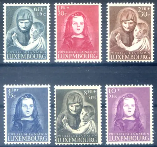 Luxemburg. Pro Kriegswaisen 1950.
