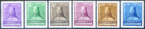 Luxemburg. Graf Karl 1. 1935.
