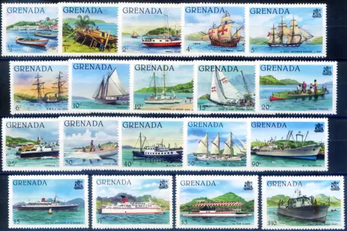 Grenada. Definitiv. Boote 1980.