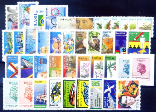 Brasilien. kompletter Jahrgang 1994.