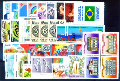 Brasilien. kompletter Jahrgang 1993.