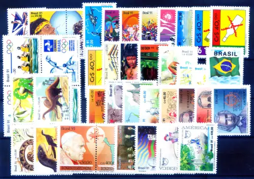 Brasilien. kompletter Jahrgang 1991.