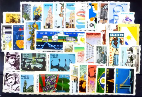 Brasilien. kompletter Jahrgang 1990.