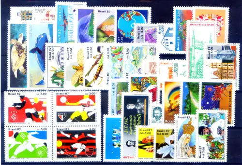 Brasilien. kompletter Jahrgang 1987.