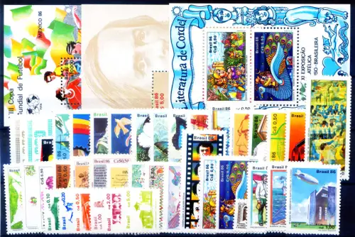 Brasilien. kompletter Jahrgang 1986.