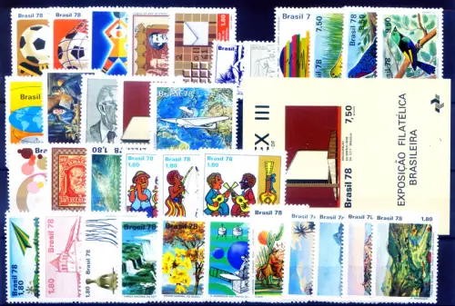 Brasilien. kompletter Jahrgang 1978.