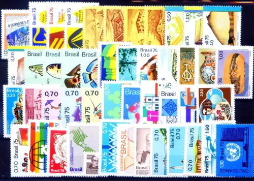 Brasilien. kompletter Jahrgang 1975.