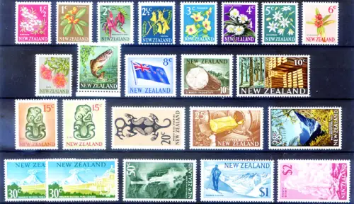 Neuseeland. Definitiv. Gemälde 1967-1970.