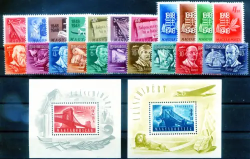 Ungarn. kompletter Jahrgang 1948.