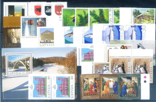 Lettland. kompletter Jahrgang 2003.