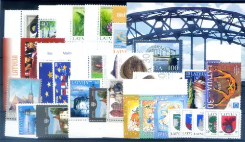 Lettland. kompletter Jahrgang 2004.