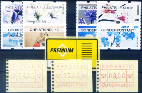 Österreich. Frame und Automatik diverse 1983-2019.