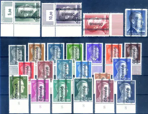 Deutschland. Reich. Überdruckt 1945. Bolaffi Zertifikat.