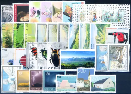 Liechtenstein. kompletter Jahrgang 2007.