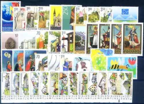 Liechtenstein. kompletter Jahrgang 2003. Inklusive 'Automatik'.