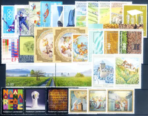 Liechtenstein. kompletter Jahrgang 2010.