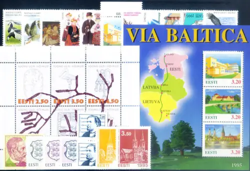 Estland. kompletter Jahrgang 1995.