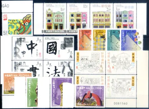 Macau. kompletter Jahrgang 2000.