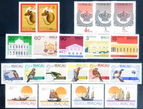 Macau. kompletter Jahrgang 1984.