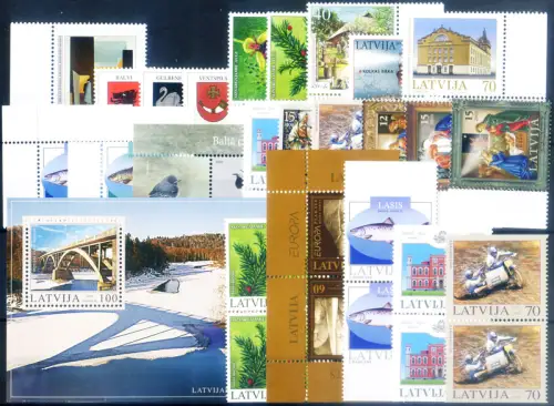 Lettland. kompletter Jahrgang 2003.