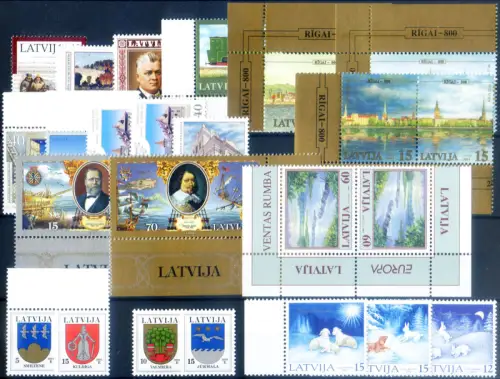 Lettland. kompletter Jahrgang 2001.