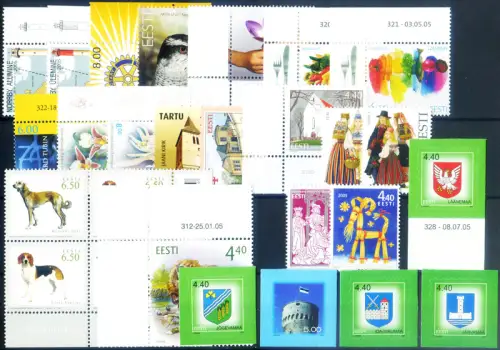 Estland. kompletter Jahrgang 2005.