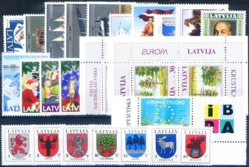 Lettland. kompletter Jahrgang 1999.