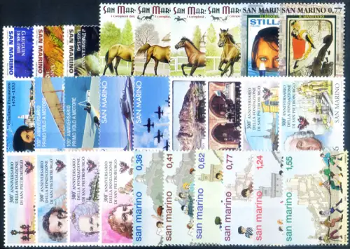 San Marino. kompletter Jahrgang 2003.