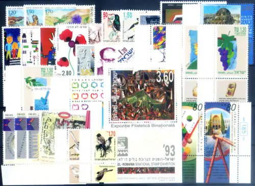 Israel. kompletter Jahrgang 1993.